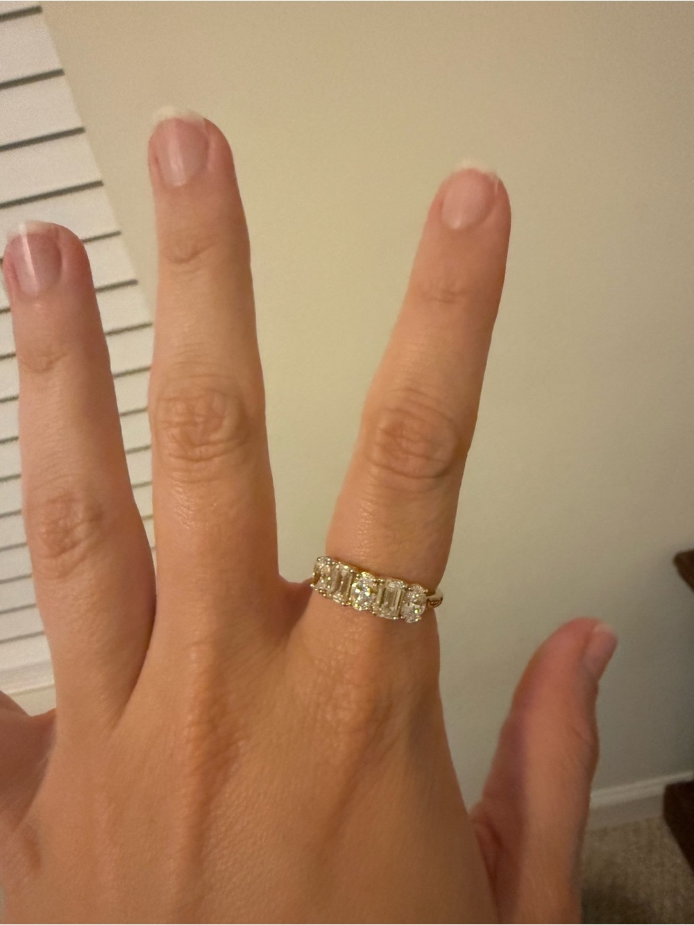 Lab Grown Diamond and 10k gold Ring